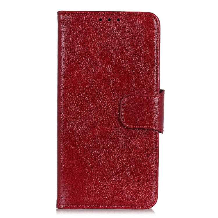 For iPhone 16 Pro Nappa Texture Leather Case(Red) - iPhone 16 Pro Cases by buy2fix | Online Shopping UK | buy2fix