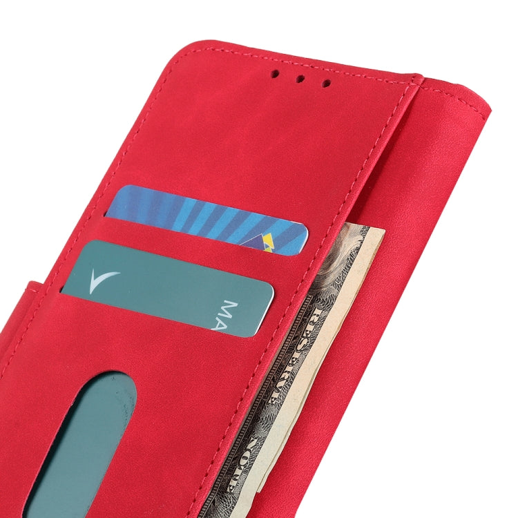 For iPhone 16 Pro KHAZNEH Retro Texture Leather Phone Case(Red) - iPhone 16 Pro Cases by buy2fix | Online Shopping UK | buy2fix