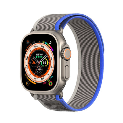 For Apple Watch 5 40mm DUX DUCIS YJ Series Nylon Watch Band(Blue) - Watch Bands by DUX DUCIS | Online Shopping UK | buy2fix