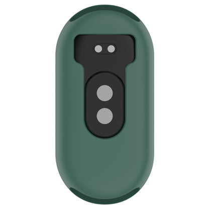 For Xiaomi Mi Band 8 Pure Color Silicone Watch Protective Case(Dark Green) - Watch Cases by buy2fix | Online Shopping UK | buy2fix