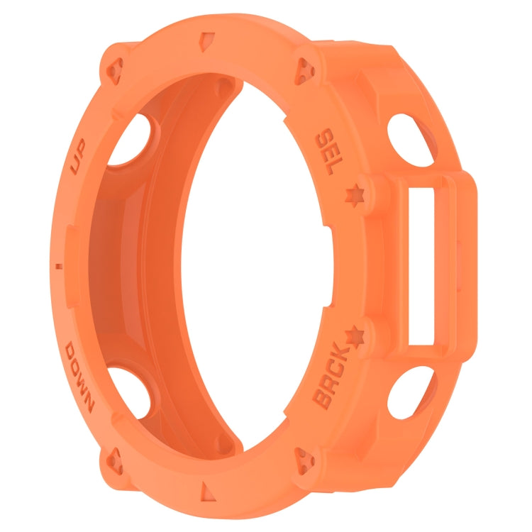 For Amazfit T-Rex Ultra Armor Hollow Watch Protective Case(Orange) - Watch Cases by buy2fix | Online Shopping UK | buy2fix