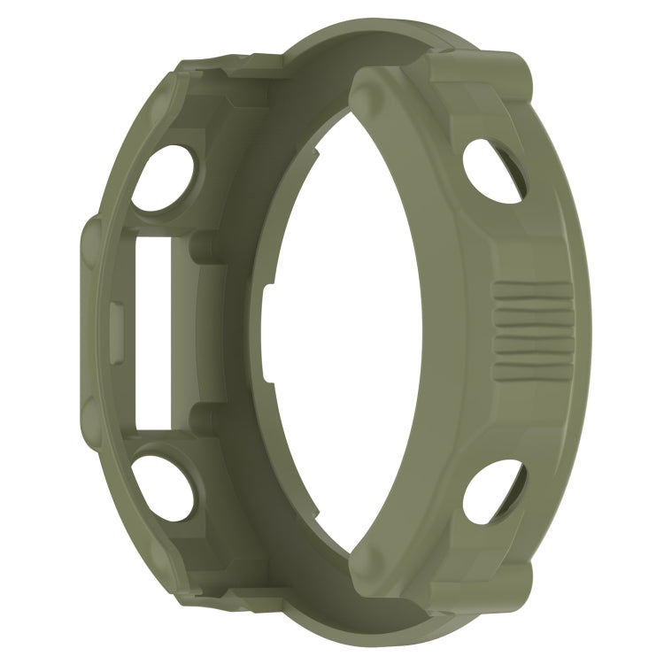 For Amazfit T-Rex Ultra Armor Hollow Watch Protective Case(Green) - Watch Cases by buy2fix | Online Shopping UK | buy2fix