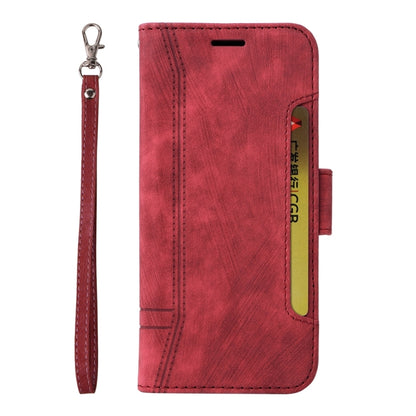 For Xiaomi Redmi Note 13 4G BETOPNICE Dual-side Buckle Leather Phone Case(Red) - Xiaomi Cases by BETOPNICE | Online Shopping UK | buy2fix