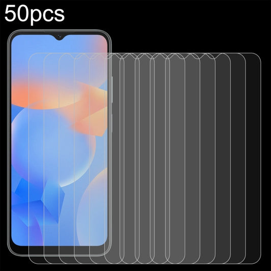 For Blackview A52 Pro 50pcs 0.26mm 9H 2.5D Tempered Glass Film - For Blackview by buy2fix | Online Shopping UK | buy2fix