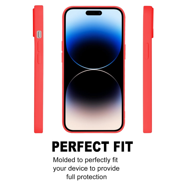 For iPhone 15 Pro Max GOOSPERY SOFT FEELING Liquid TPU Soft Phone Case(Red) - iPhone 15 Pro Max Cases by GOOSPERY | Online Shopping UK | buy2fix