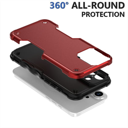 For iPhone 16 Non-slip Shockproof Armor Phone Case(Black) - iPhone 16 Cases by buy2fix | Online Shopping UK | buy2fix