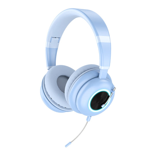 T&G KE-29 Foldable Wireless Headset with Microphone(Blue) - Multimedia Headset by T&G | Online Shopping UK | buy2fix