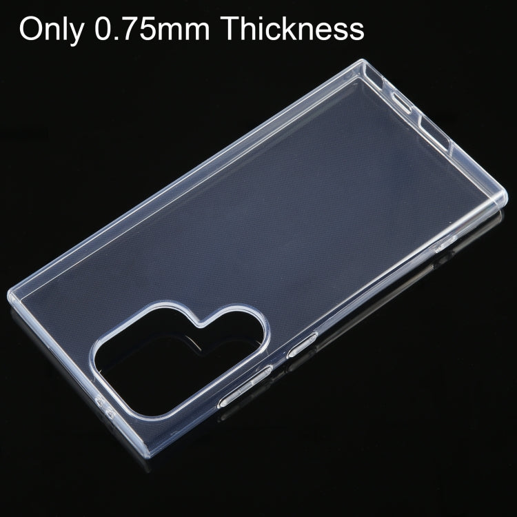 For Samsung Galaxy S24 Ultra 5G Ultra-thin Transparent TPU Phone Case - Galaxy S24 Ultra 5G Cases by buy2fix | Online Shopping UK | buy2fix