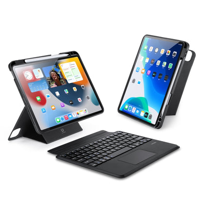 For iPad Air 11 2024 / 4&5 / iPad Pro 11 2022 DUX DUCIS DK Series Magnetic Wireless Bluetooth Keyboard Tablet Case(Black) - For iPad Pro by DUX DUCIS | Online Shopping UK | buy2fix