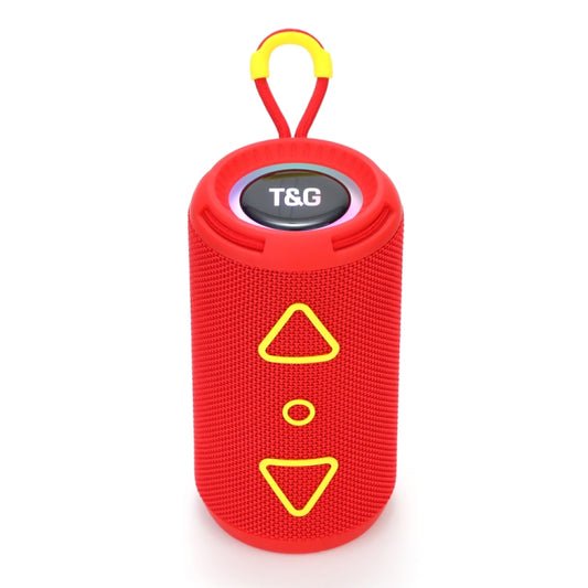 T&G TG-656 Portable Wireless 3D Stereo Subwoofer Bluetooth Speaker Support FM / LED Atmosphere Light(Red) - Desktop Speaker by T&G | Online Shopping UK | buy2fix