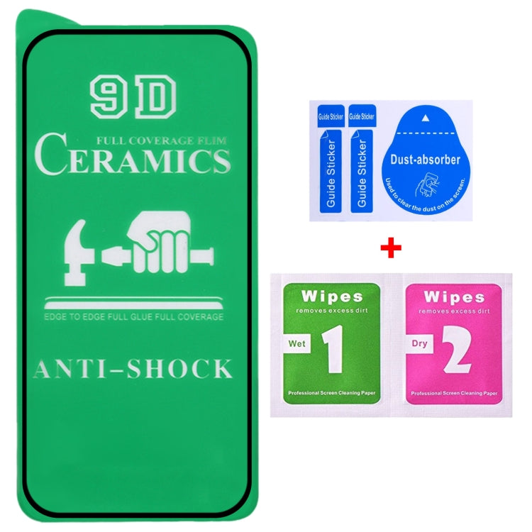 For iPhone 16 25pcs 9D Full Screen Full Glue Ceramic Film - iPhone 16 Tempered Glass by buy2fix | Online Shopping UK | buy2fix