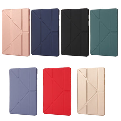 For Samsung Galaxy Tab S9+ Deformation Silicone Leather Tablet Case(Dark Green) - Galaxy Tab S9+ Cases by buy2fix | Online Shopping UK | buy2fix