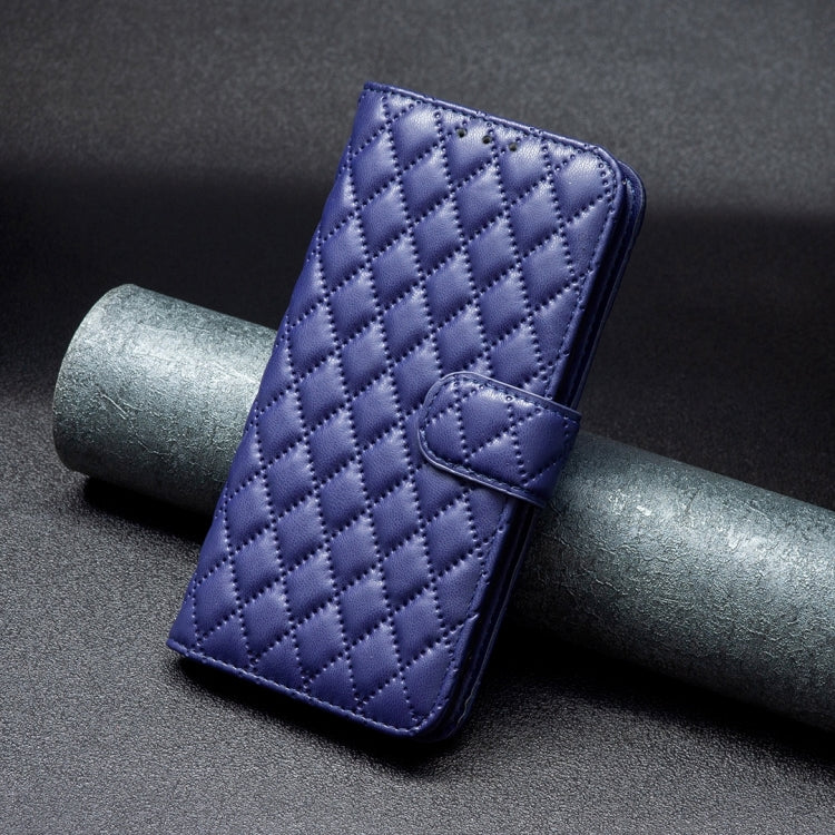 For Xiaomi Redmi A3 Diamond Lattice Wallet Leather Flip Phone Case(Blue) - Xiaomi Cases by buy2fix | Online Shopping UK | buy2fix