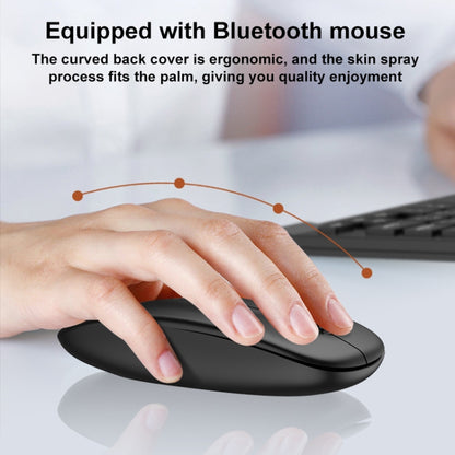 For vivo X Fold2 GKK Bluetooth Keyboard + Folding Holder + Capacitive Pen + Bluetooth Mouse(Grey) - Others Keyboard by GKK | Online Shopping UK | buy2fix