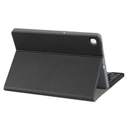 For Samsung Galaxy Tab A9+ Square Cap Bluetooth Keyboard Leather Case with Pen Slot(Black) - Samsung Keyboard by buy2fix | Online Shopping UK | buy2fix