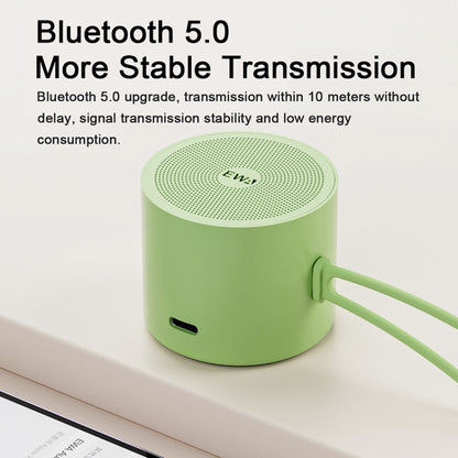 EWA A127 Outdoor IPX5 Waterproof Portable Mini TWS Wireless Bluetooth Speaker(Pink) - Waterproof Speaker by EWA | Online Shopping UK | buy2fix