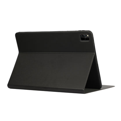 For Lenovo Tab M11 / Xiaoxin Pad 11 2024 Voltage Elastic Texture Flip Tablet Leather Case(Black) - Lenovo by buy2fix | Online Shopping UK | buy2fix