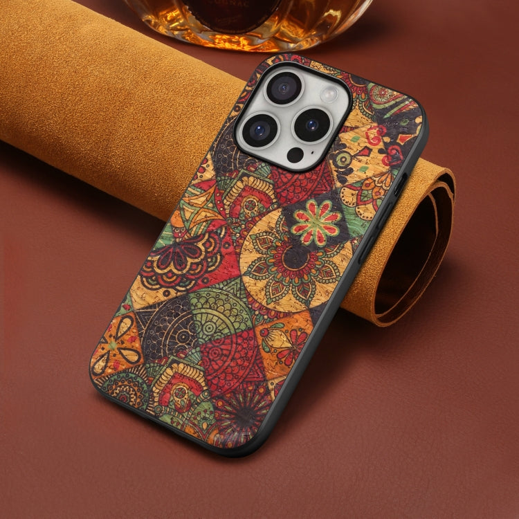 For iPhone 16 Pro Max Four Seasons Flower Language Series TPU Phone Case(Autumn Yellow) - iPhone 16 Pro Max Cases by buy2fix | Online Shopping UK | buy2fix