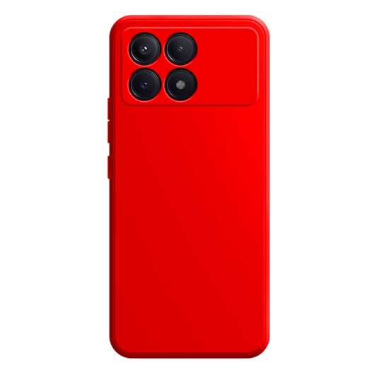 For Xiaomi Redmi K70 Pro Imitation Liquid Silicone Phone Case(Red) - K70 Pro Cases by buy2fix | Online Shopping UK | buy2fix