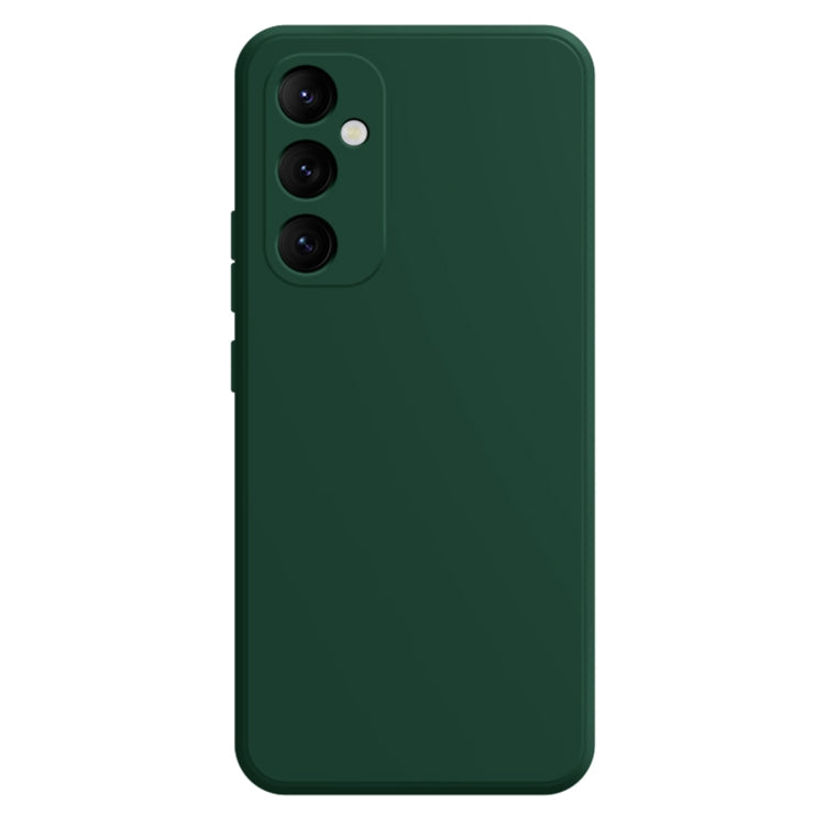 For Samsung Galaxy A05S Imitation Liquid Silicone Phone Case(Dark Green) - Galaxy Phone Cases by buy2fix | Online Shopping UK | buy2fix