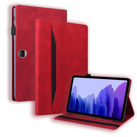 For Honor Pad 9 Splicing Shockproof Leather Tablet Case(Red) - Honor by buy2fix | Online Shopping UK | buy2fix