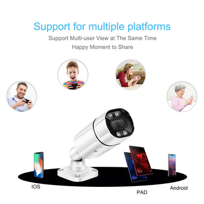 Q39 Motion Tracking Night Vision Smart Camera Supports Voice Intercom, Plug Type:EU Plug(White) - Wireless Camera by buy2fix | Online Shopping UK | buy2fix