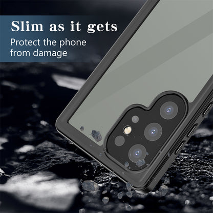 For Samsung Galaxy S24 Ultra 5G RedPepper IP68 Waterproof Phone Case(Black) - Galaxy S24 Ultra 5G Cases by RedPepper | Online Shopping UK | buy2fix
