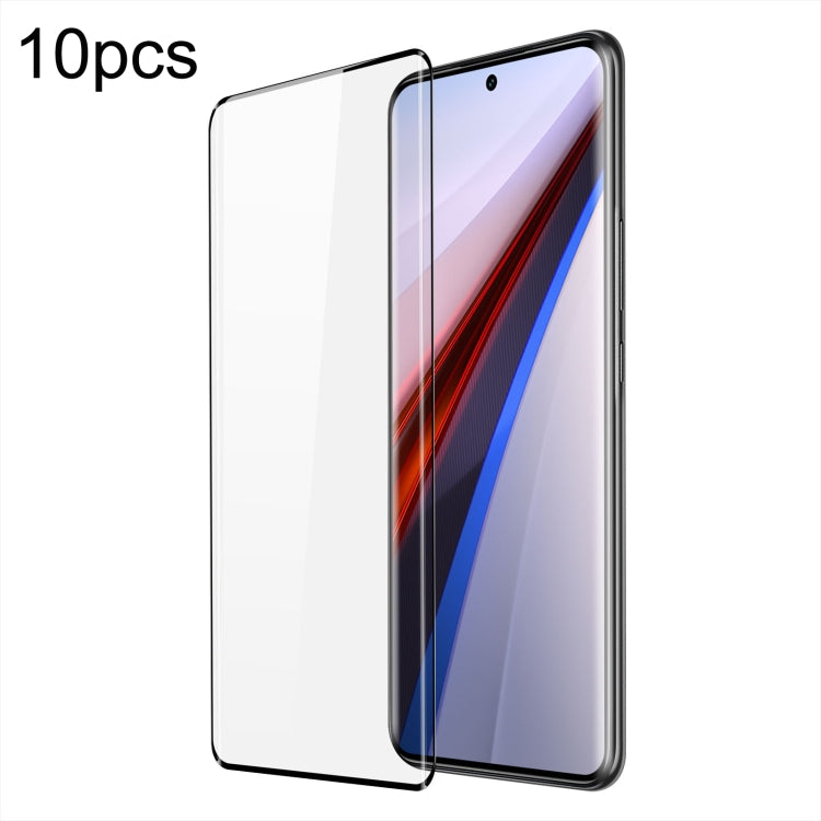 For vivo iQOO 12 Pro 10pcs DUX DUCIS 0.33mm 9H Medium Alumina Tempered Glass Film - vivo Cases by DUX DUCIS | Online Shopping UK | buy2fix