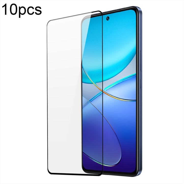 For vivo T3 10pcs DUX DUCIS 0.33mm 9H Medium Alumina Tempered Glass Film - vivo Tempered Glass by DUX DUCIS | Online Shopping UK | buy2fix