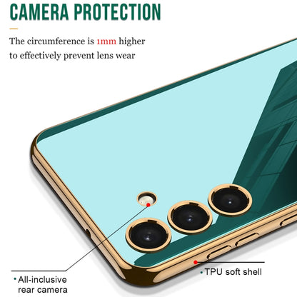 For Samsung Galaxy S24+ 5G GKK Electroplating TPU Full Coverage Phone Case(Green) - Galaxy S24+ 5G Cases by GKK | Online Shopping UK | buy2fix