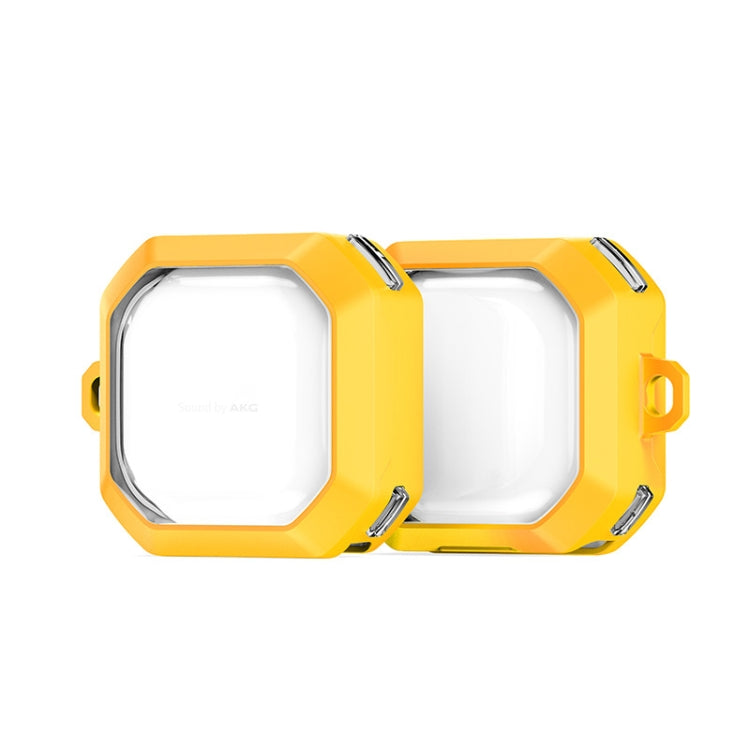 For Samsung Galaxy Buds 2/2 Pro / Buds FE DUX DUCIS SECC Series TPU + PC Wireless Earphones Protective Case(Yellow) - Samsung Earphone Case by DUX DUCIS | Online Shopping UK | buy2fix