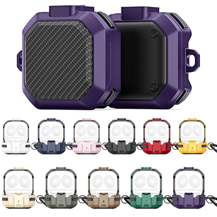 For Samsung Galaxy Buds 2/2 Pro / Buds FE DUX DUCIS SECF Series TPU + PC Wireless Earphones Protective Case(Purple) - Samsung Earphone Case by DUX DUCIS | Online Shopping UK | buy2fix