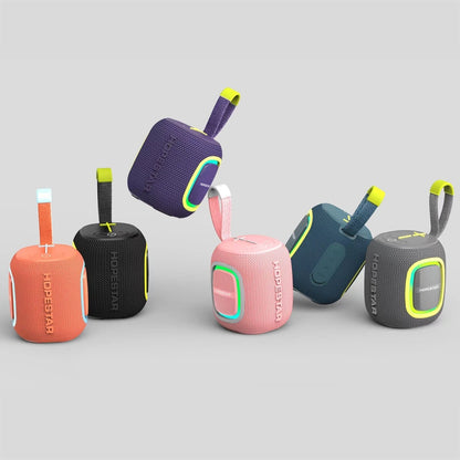 HOPESTAR P66 5W Portable Wireless Bluetooth Speaker(Orange) - Waterproof Speaker by HOPESTAR | Online Shopping UK | buy2fix