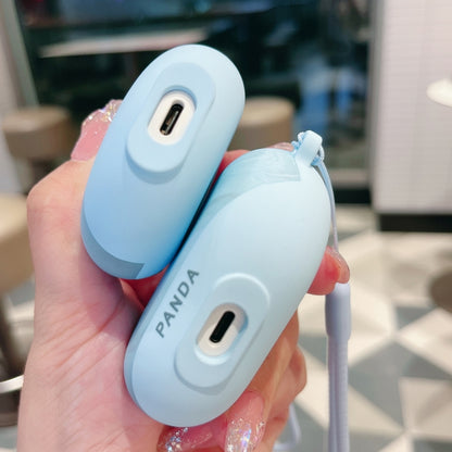 For Huawei FreeBuds 3 / 4 Bluetooth Wireless Earphone Frosted Protective Case(Cyan-blue) - Huawei Earphone Case by buy2fix | Online Shopping UK | buy2fix