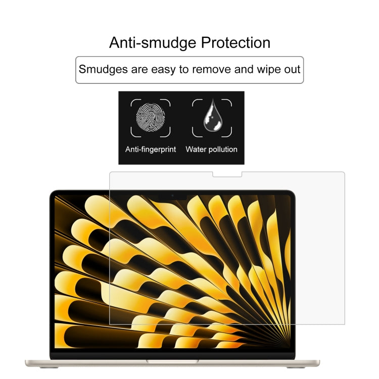 For Macbook Air 15 2024 0.26mm 9H Surface Hardness Explosion-proof Tempered Glass Film - Screen Protectors by buy2fix | Online Shopping UK | buy2fix