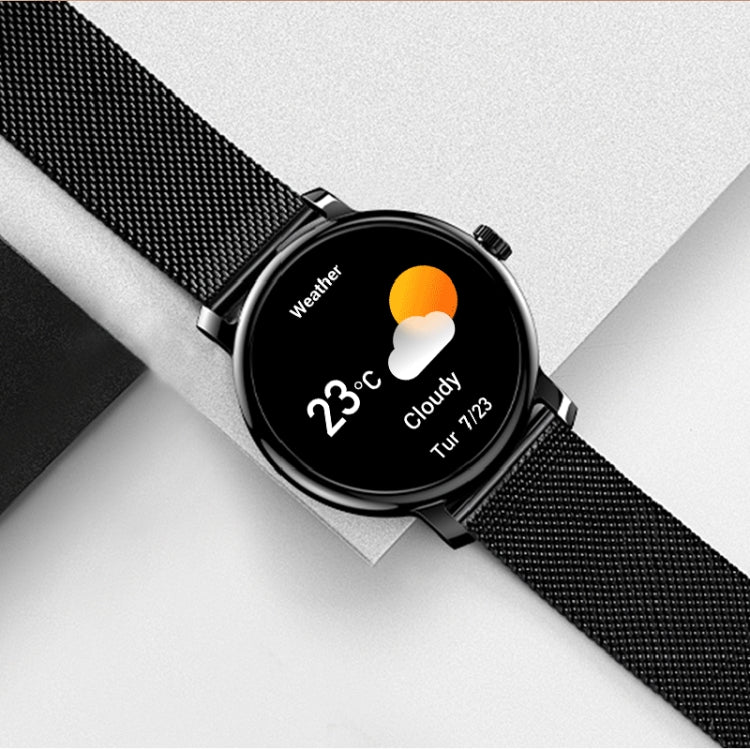 LEMFO LF35 1.43 inch AMOLED Round Screen Steel Strap Smart Watch Supports Blood Oxygen Detection(Gold) - Smart Watches by LEMFO | Online Shopping UK | buy2fix