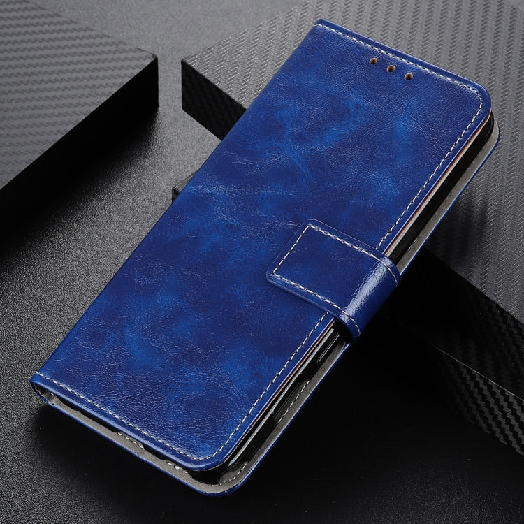 For Google Pixel 9 Retro Crazy Horse Texture Flip Leather Phone Case(Blue) - Google Cases by buy2fix | Online Shopping UK | buy2fix