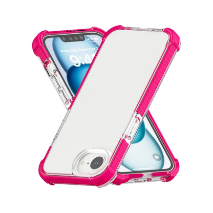 For iPhone SE 2024 Acrylic Full Coverage Shockproof Phone Case(Pink) - More iPhone Cases by buy2fix | Online Shopping UK | buy2fix