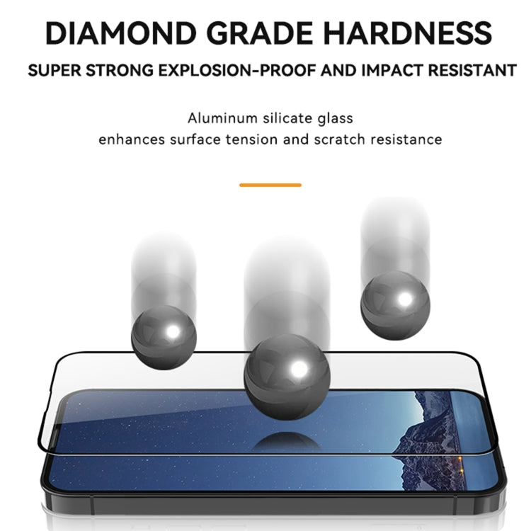 For iPhone 15 Pro Max TGVIS Anti-bacterial 2.5D 9H Full-screen Tempered Glass Film - iPhone 15 Pro Max Tempered Glass by TGVIS | Online Shopping UK | buy2fix