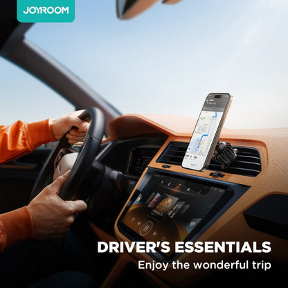 JOYROOM JR-ZS406 Magsafe Magnetic Car Phone Mount Air Vent Holder(Black) - Car Holders by JOYROOM | Online Shopping UK | buy2fix