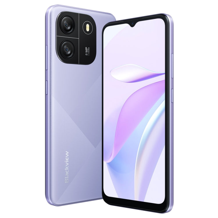 [HK Warehouse] Blackview WAVE 6C, 2GB+32GB, 6.5 inch Android 13 Unisoc SC9863A Octa Core up to 1.6GHz, Network: 4G, OTG(Purple) - Blackview by Blackview | Online Shopping UK | buy2fix