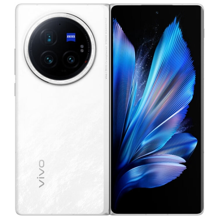 vivo X Fold3 Pro, 16GB+512GB, Face ID / Fingerprint Identification, 8.03 inch + 6.53 inch Android 14 OriginOS 4 Snapdragon 8 Gen 3 Octa Core 3.3GHz, OTG, NFC, Network: 5G(White) - vivo by vivo | Online Shopping UK | buy2fix