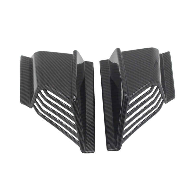 For Honda ADV160 2019-2023 Motorcycle Winglet Aerodynamic Wing Kit Spoiler(Carbon Fiber) - Ornamental Parts by buy2fix | Online Shopping UK | buy2fix