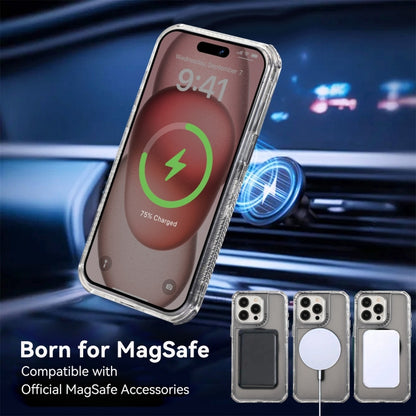 For iPhone 16 Pro Max Dreamland MagSafe Magnetic 3 in 1 TPU + PC Phone Case(Transparent Black) - iPhone 16 Pro Max Cases by buy2fix | Online Shopping UK | buy2fix