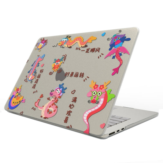 For MacBook Pro 16.2 A2991 / A2780 / A2485 UV Printed Pattern Laptop Frosted Protective Case(DDC-1683) - MacBook Pro Cases by buy2fix | Online Shopping UK | buy2fix