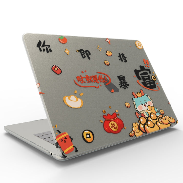 For MacBook Pro 16.2 A2991 / A2780 / A2485 UV Printed Pattern Laptop Frosted Protective Case(DDC-1689) - MacBook Pro Cases by buy2fix | Online Shopping UK | buy2fix