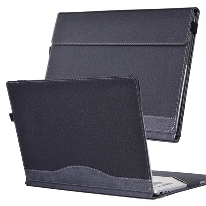 For Lenovo ThinkPad X1 Carbon Gen 8 Cloth Texture Laptop Leather Protective Case(Black) - Other by buy2fix | Online Shopping UK | buy2fix