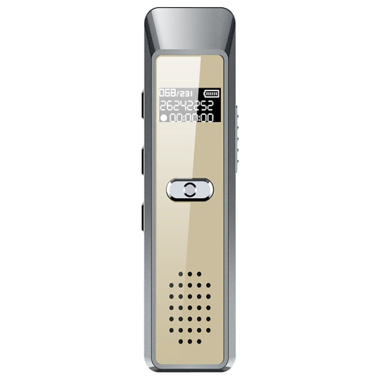 JNN Q7 Mini Portable Voice Recorder with OLED Screen, Memory:8GB(Grey+Gold) - Recording Pen by JNN | Online Shopping UK | buy2fix