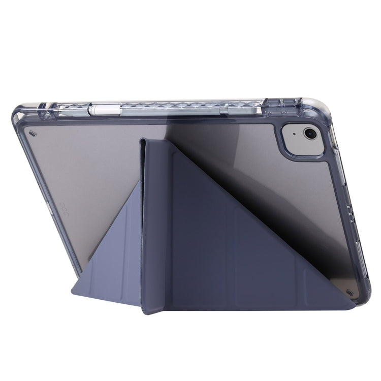 For iPad Air 11 2024 Clear Acrylic Deformation Leather Tablet Case(Lavender Purple) - iPad Air 11 2024 Cases by buy2fix | Online Shopping UK | buy2fix