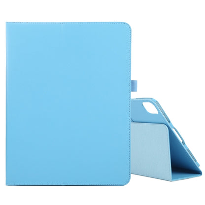 For iPad Pro 13 2024 Litchi Texture Solid Color Leather Tablet Case(Sky Blue) - iPad Pro 13 2024 Cases by buy2fix | Online Shopping UK | buy2fix